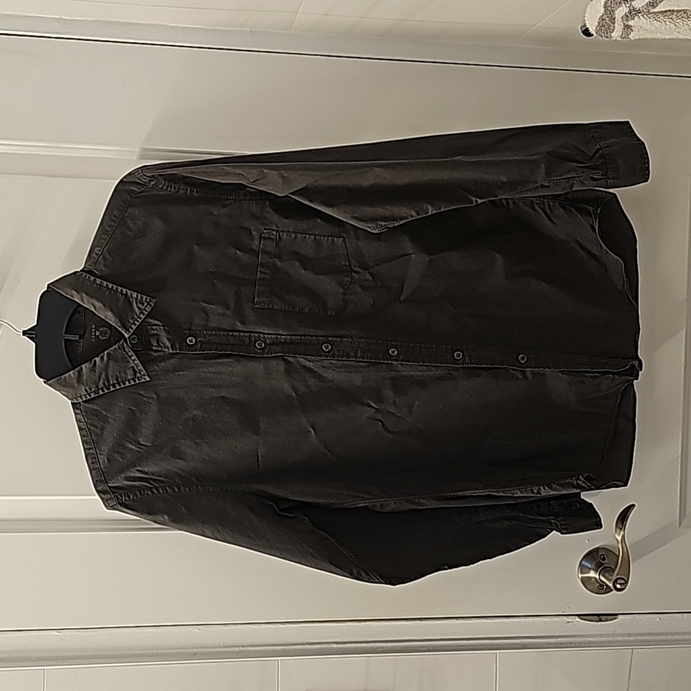 J. Crew Dark Gray Light Weight Shirt